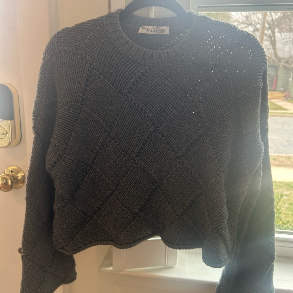 JW ANDERSON Cropped Oversize Knit